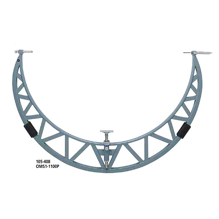 日本三豐（mitutoyo）輕量型外徑千分尺105 系列 帶有測砧接長套管OMS1-P &middot; OMS2-P