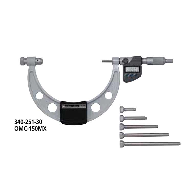 日本三豐（mitutoyo）外徑千分尺340, 104 系列帶有可更換測(cè)砧OMC-MX 丨 MB &middot; OMC