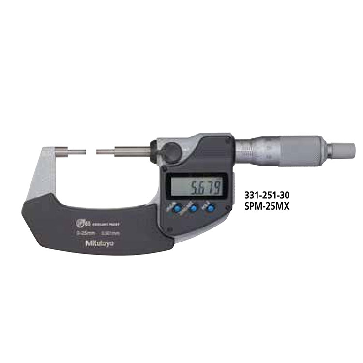 日本三豐（mitutoyo）花鍵千分尺331, 111, 131 系列SPM-MX &middot; SPM &middot; SPM-K