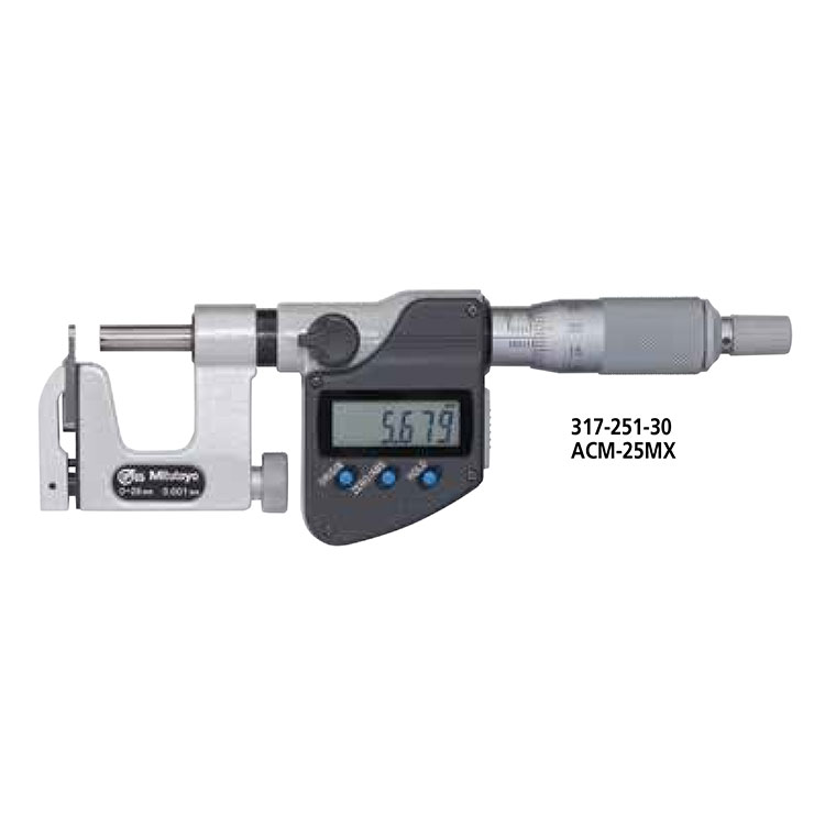日本三豐（mitutoyo) Uni-Mike317, 117 系列 &mdash; 可更換測砧型