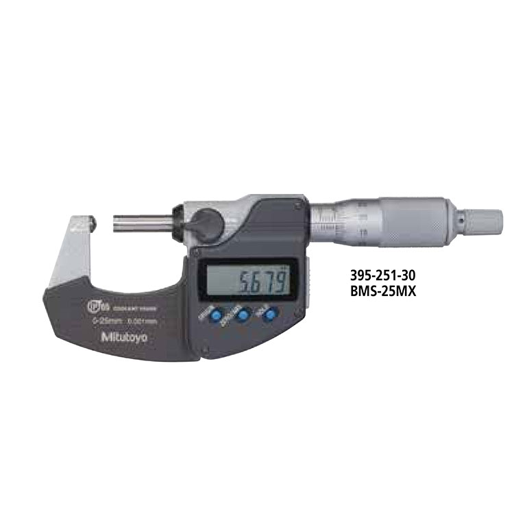 日本三豐（mitutoyo）壁厚千分尺395, 115, 295 系列 BMS-MX &middot; BMS &middot; BMS-K